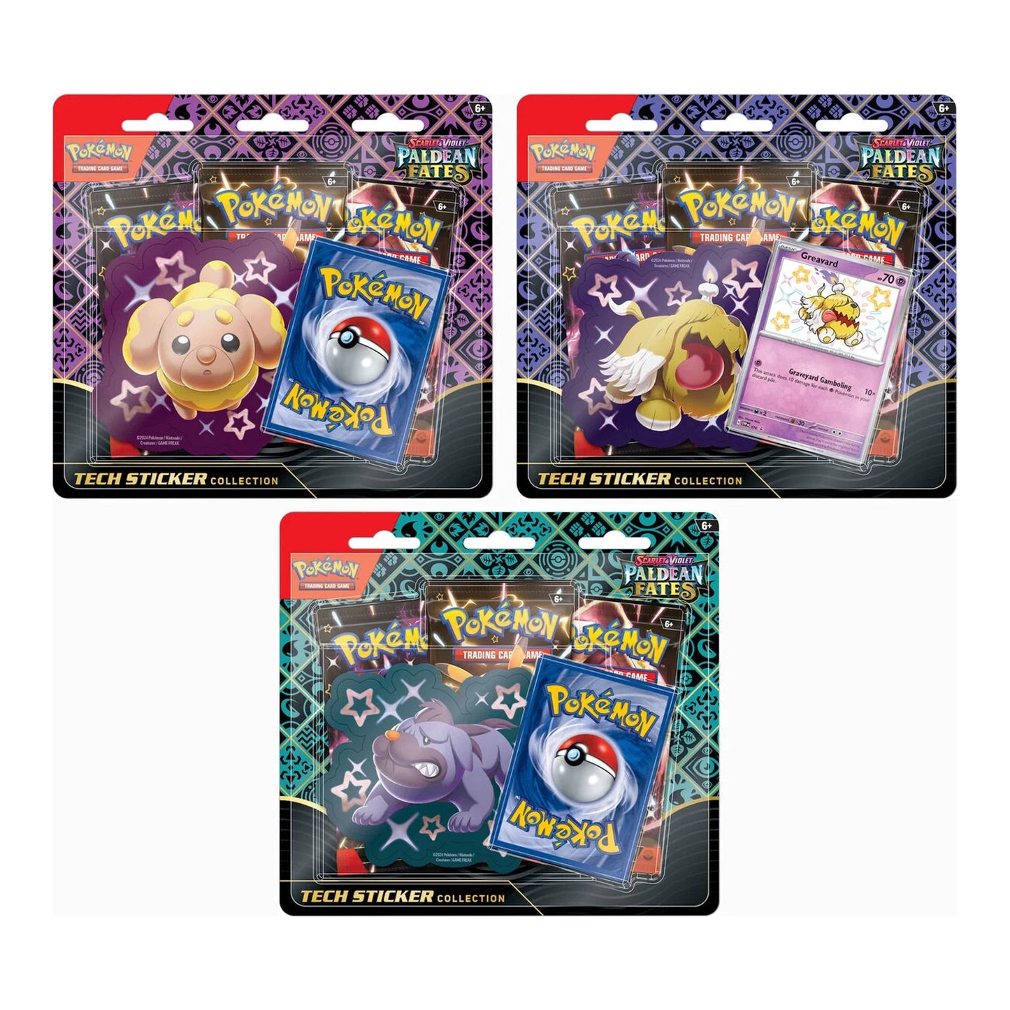 Paldean Fates Tech Sticker Collection