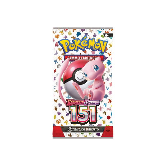 Pokémon Karmesin & Purpur 151 Booster Deutsch