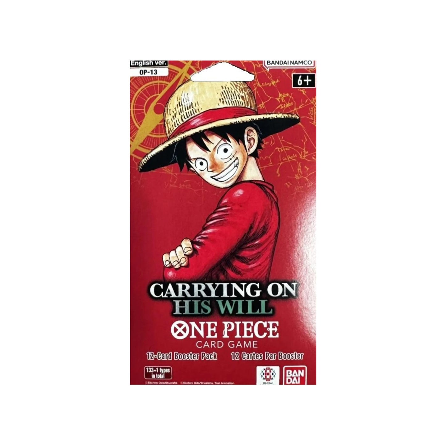 One Piece OP-13 „Carrying on His Will“ Sleeved Booster