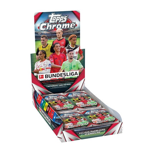Topps Chrome – Bundesliga 2024/25 Hobby Box